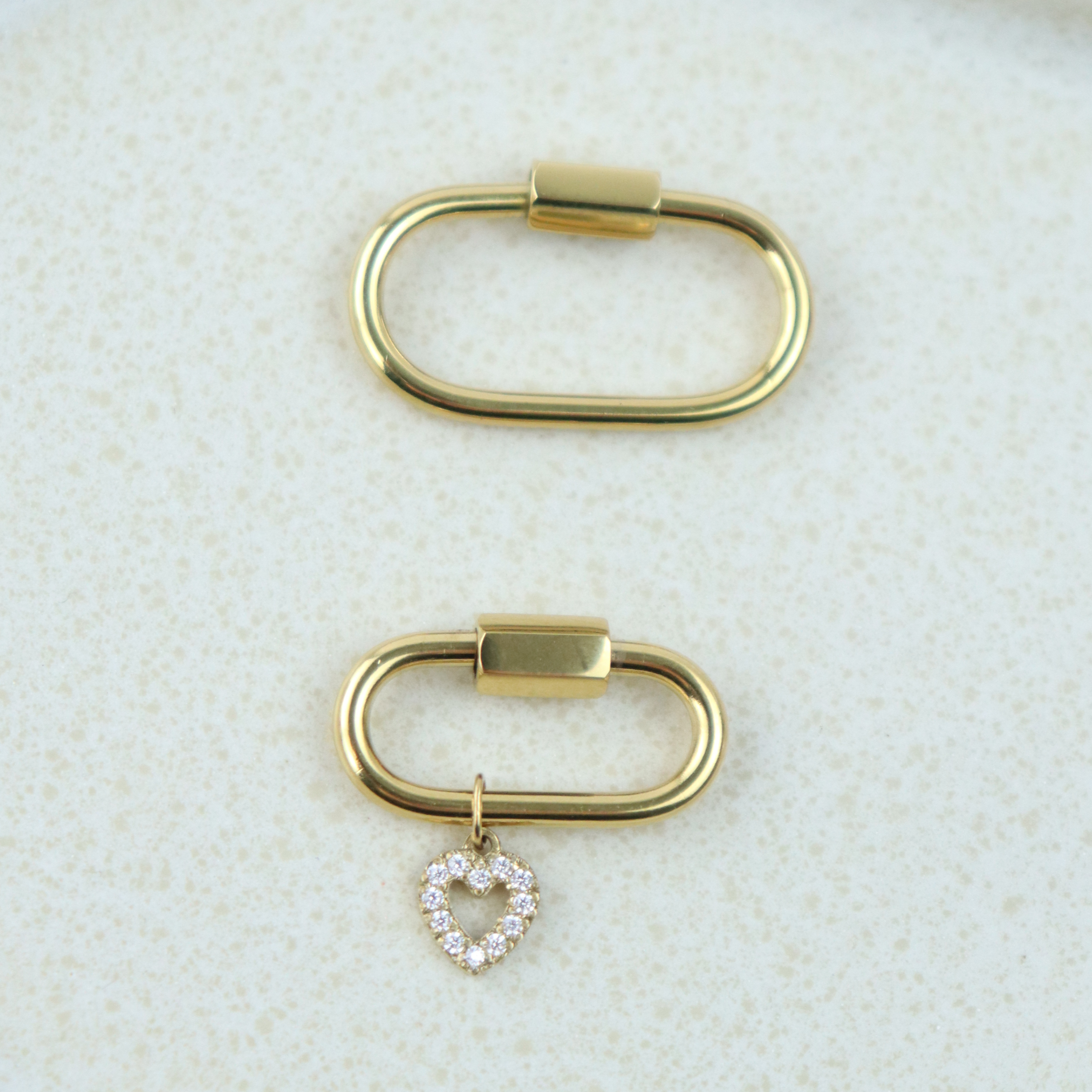 Glimmer Heart Charm