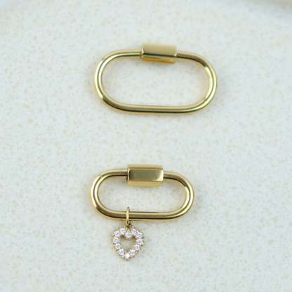 Glimmer Heart Charm
