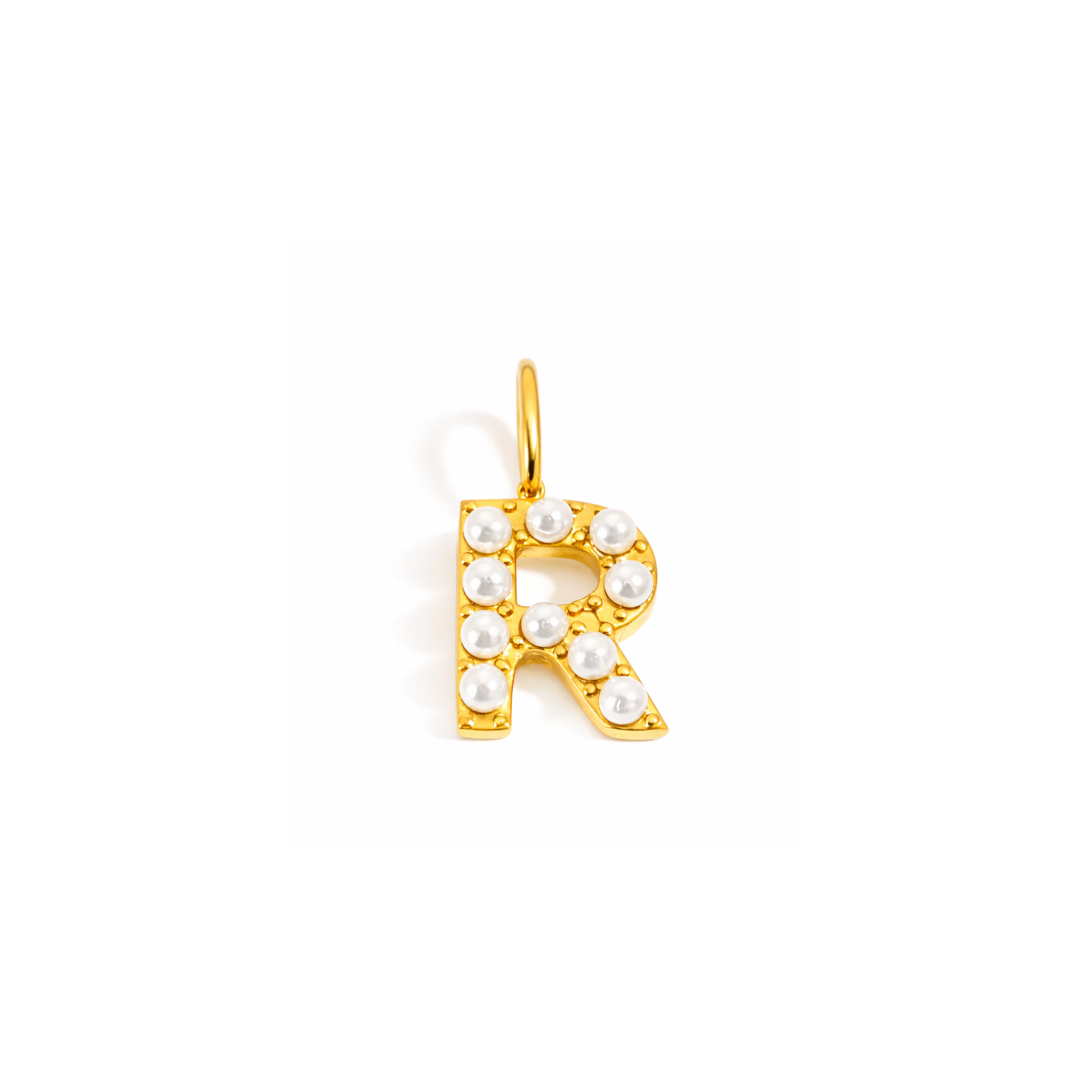 Pearly Letter Charms