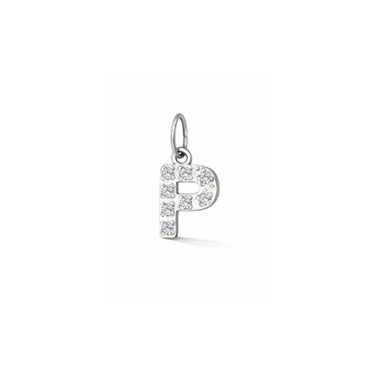 Glitter Letter Charm