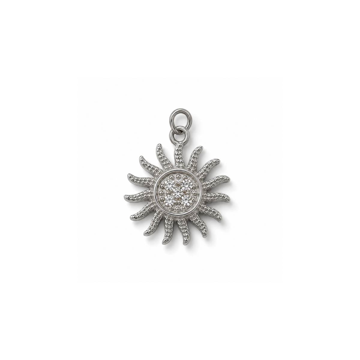 GOLDEN HOUR | Glitter Sun Charm