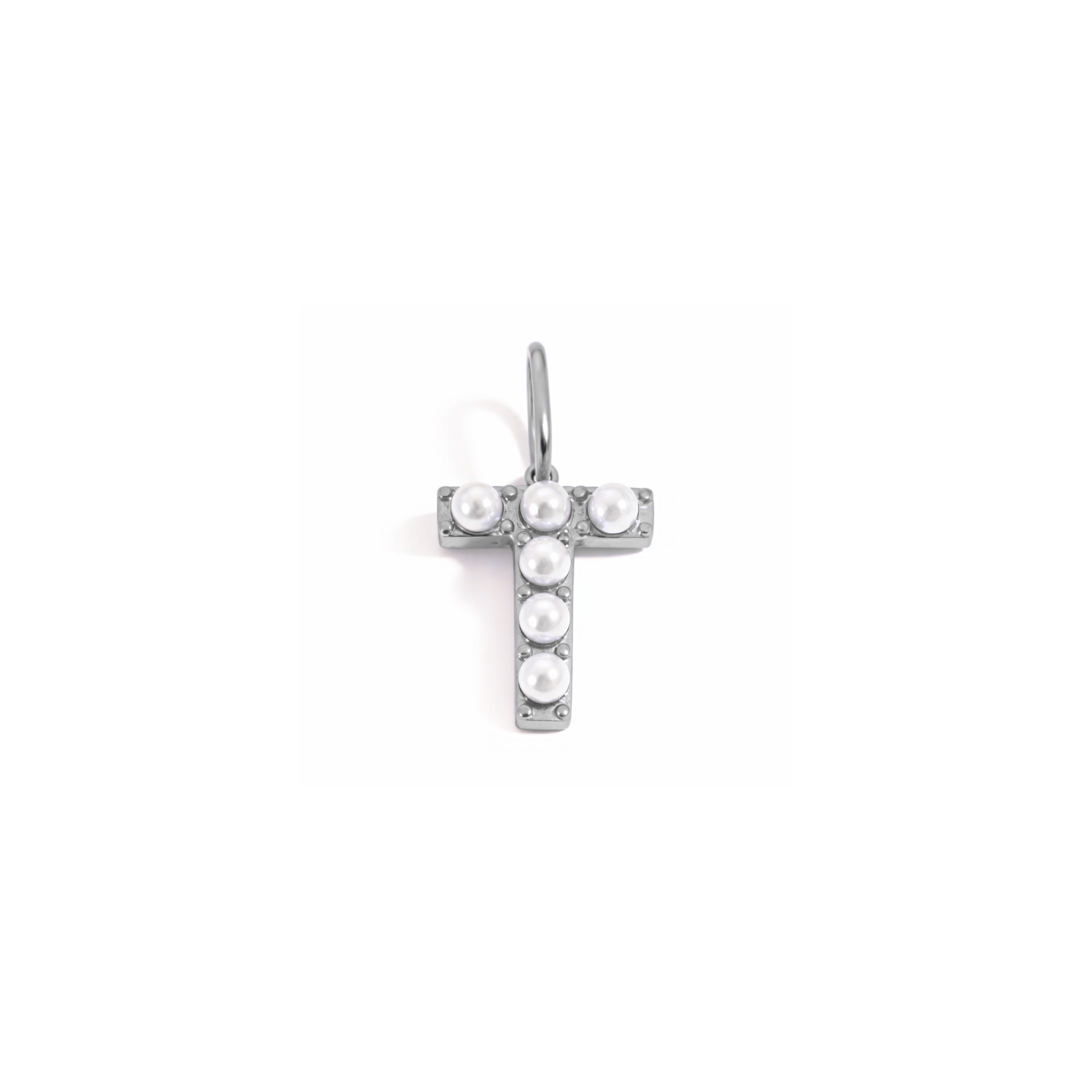 Pearly Letter Charms