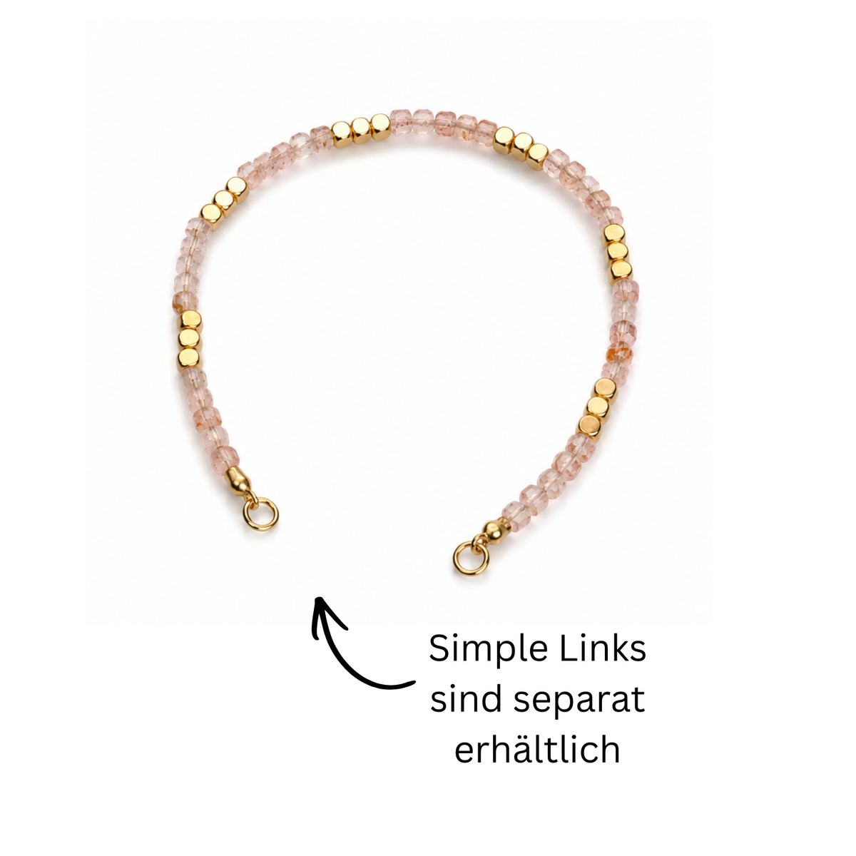 GOLDEN HOUR | Shining Blush Armband