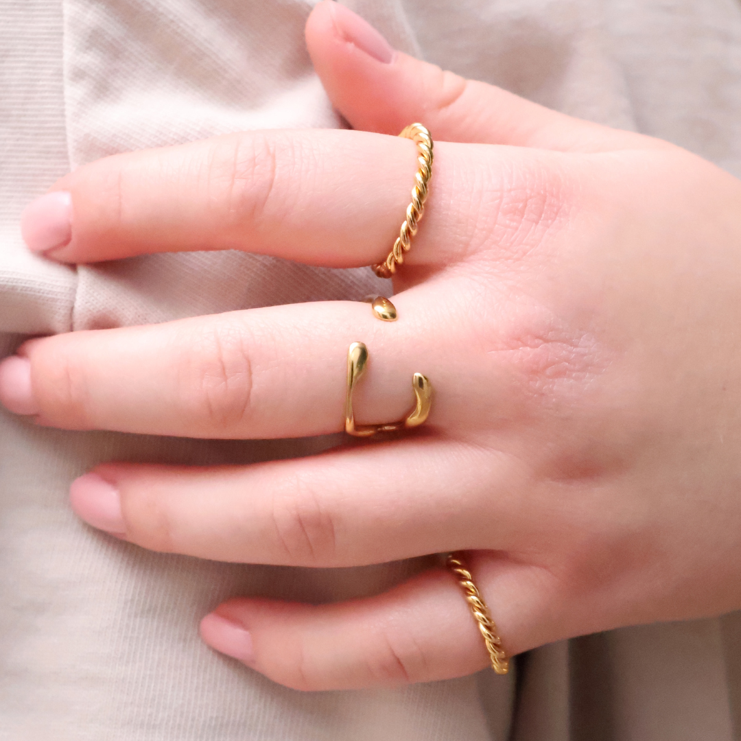 Hug Ring, Größenverstellbar