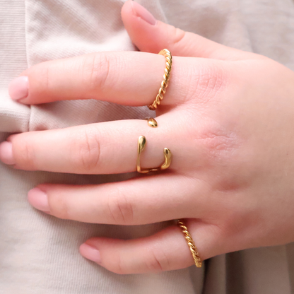 Hug Ring, Größenverstellbar