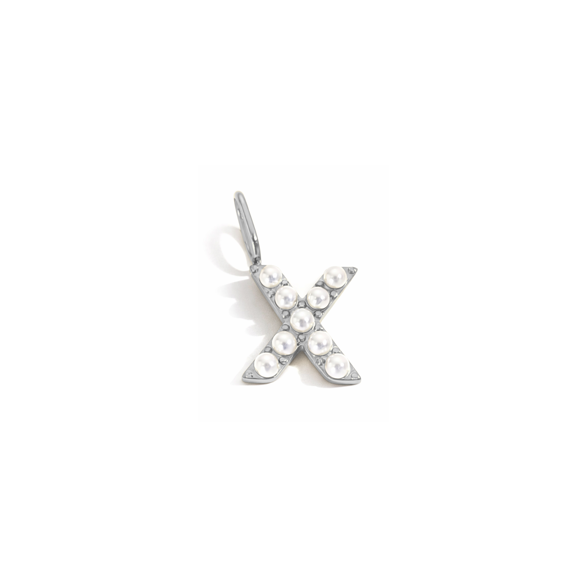 Pearly Letter Charms