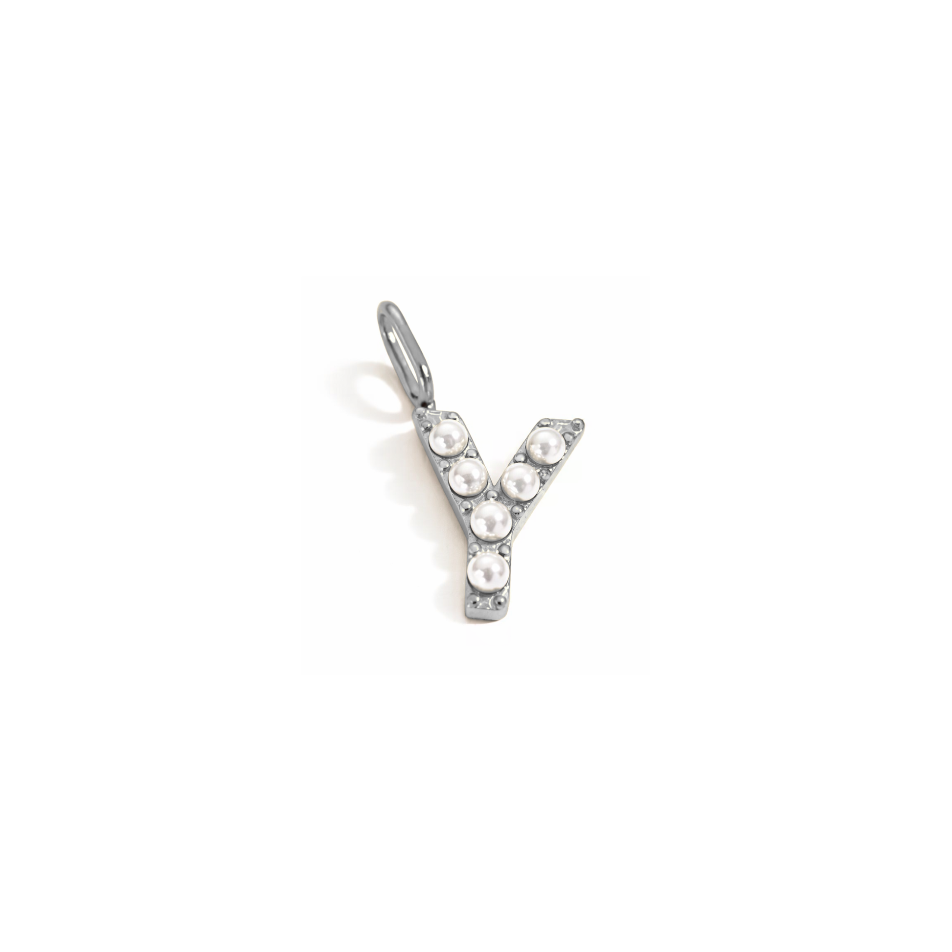 Pearly Letter Charms