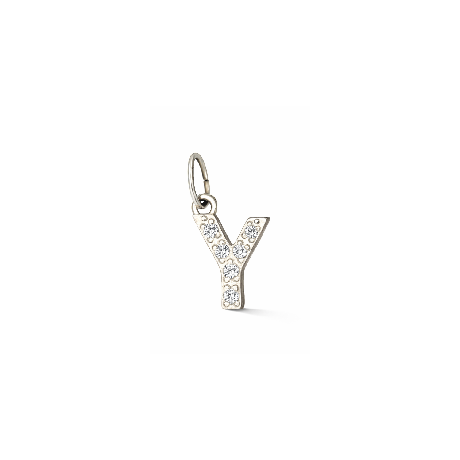 Glitter Letter Charm