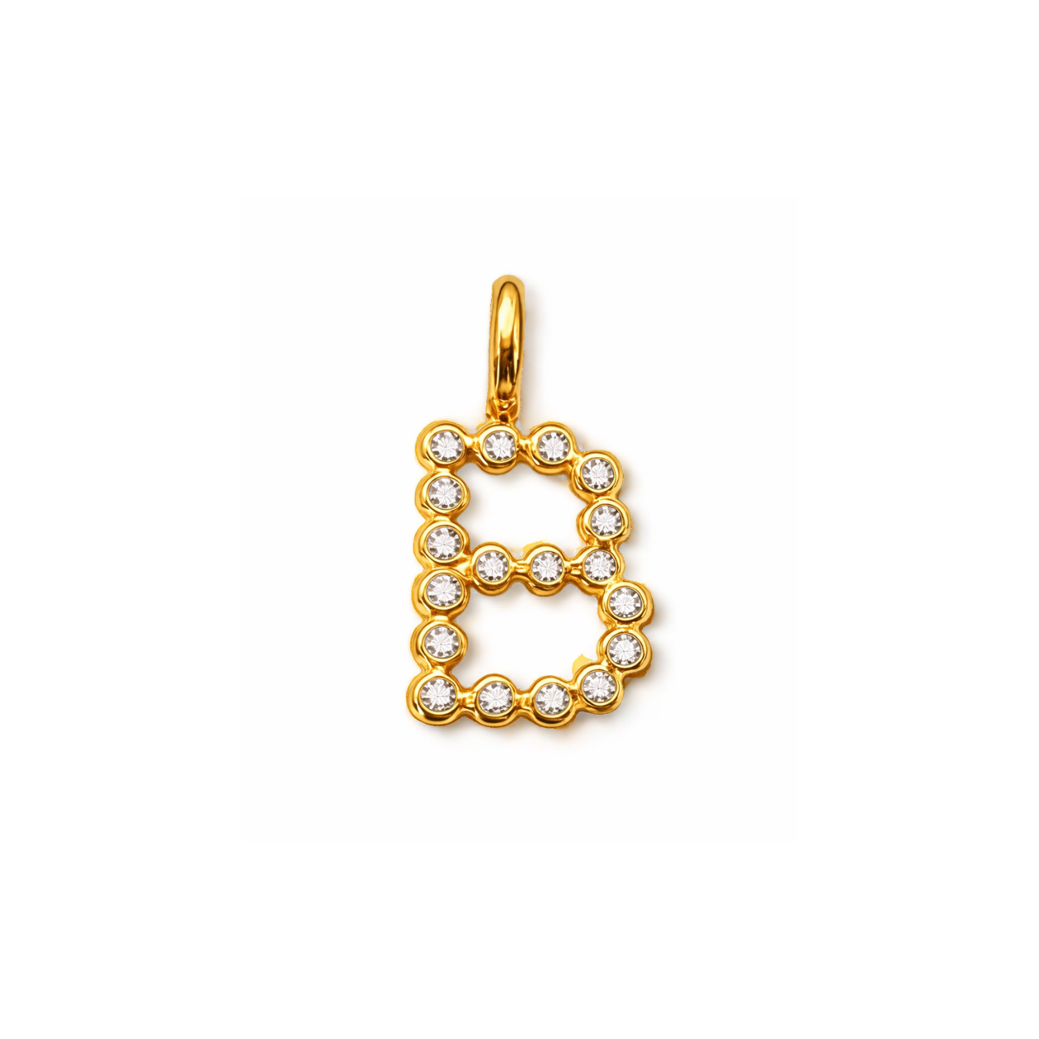 Shiny Letter Charm