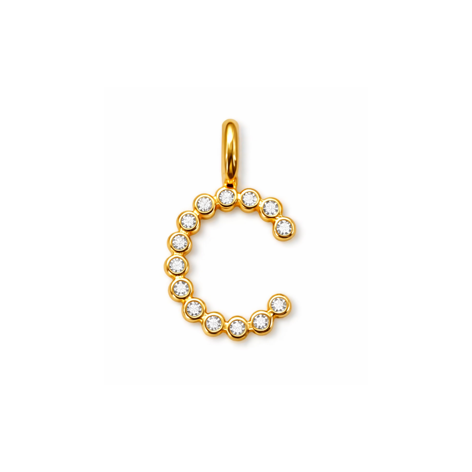 Shiny Letter Charm