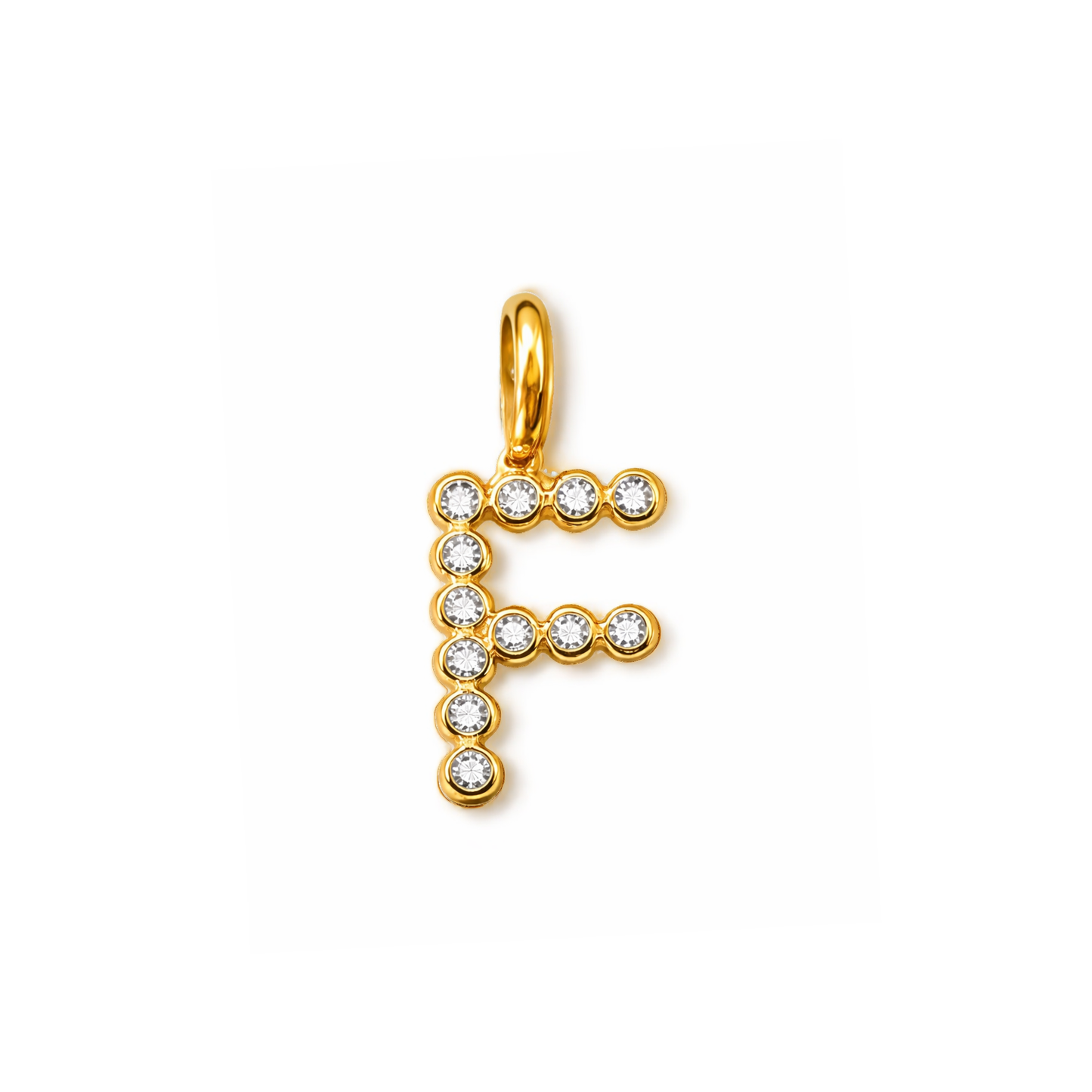 Shiny Letter Charm