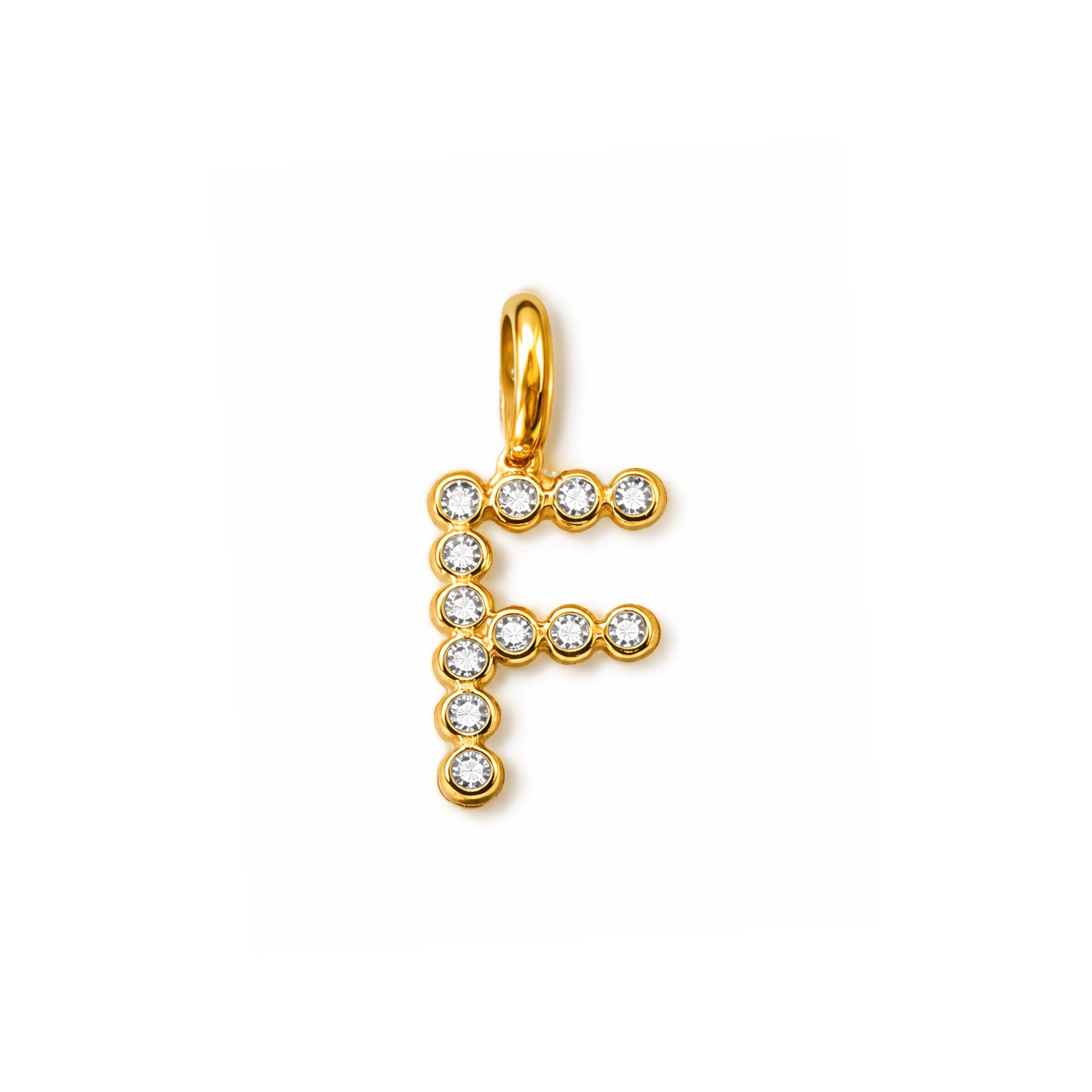 Shiny Letter Charm