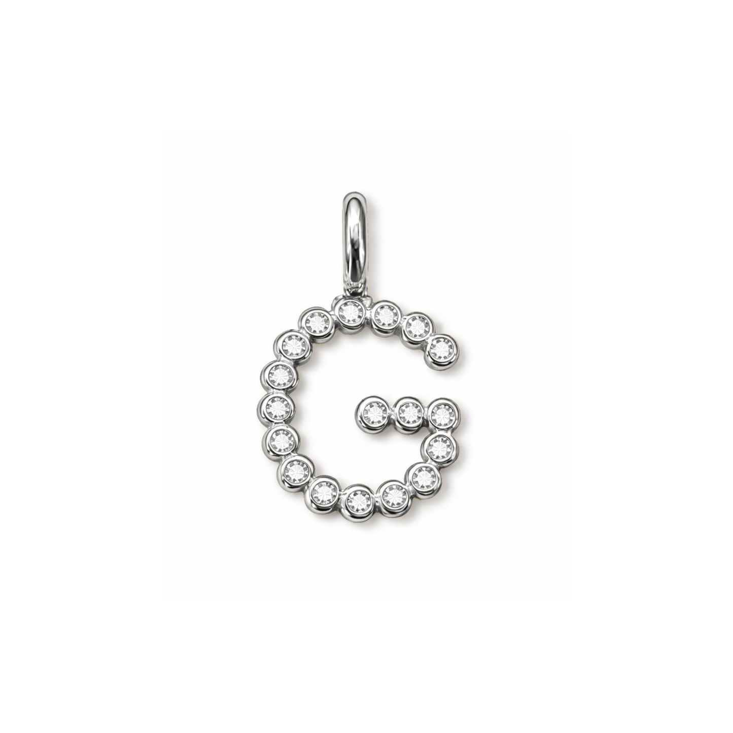 Shiny Letter Charm