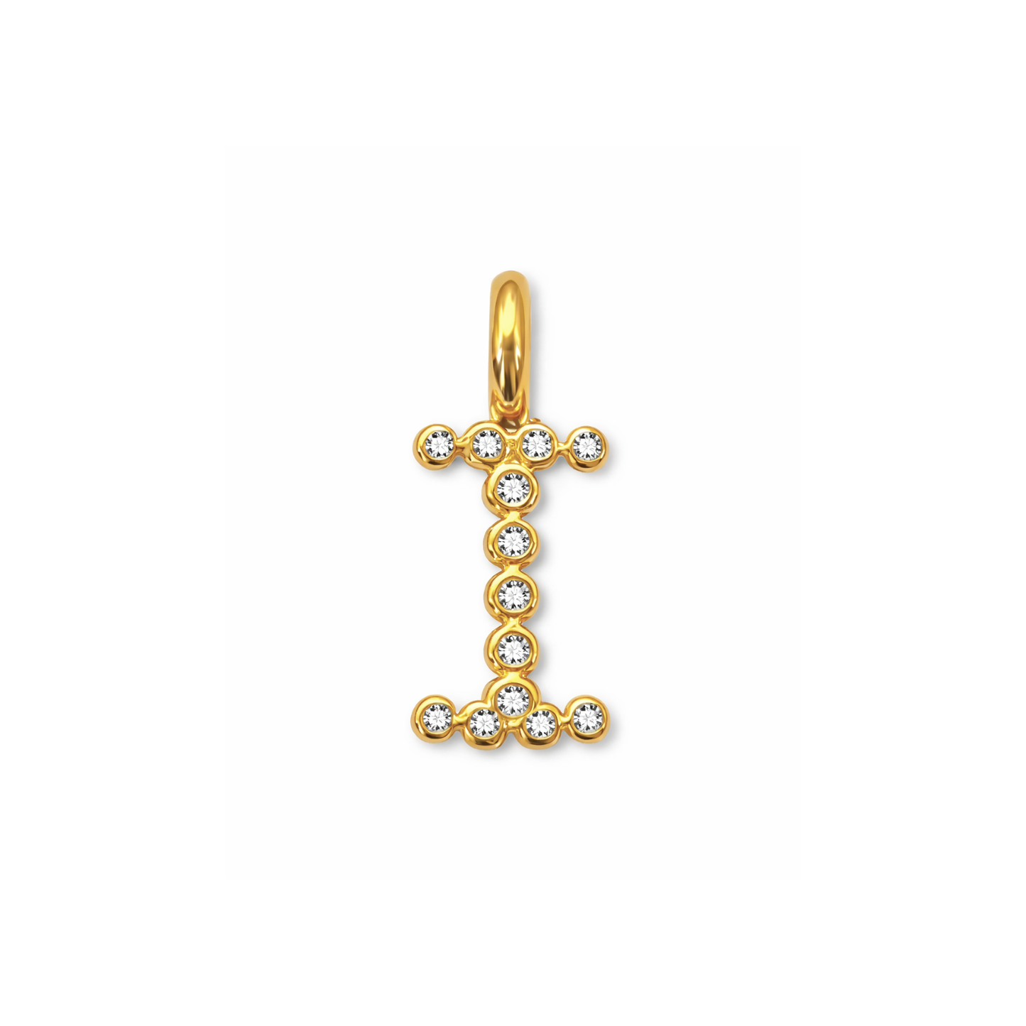 Shiny Letter Charm