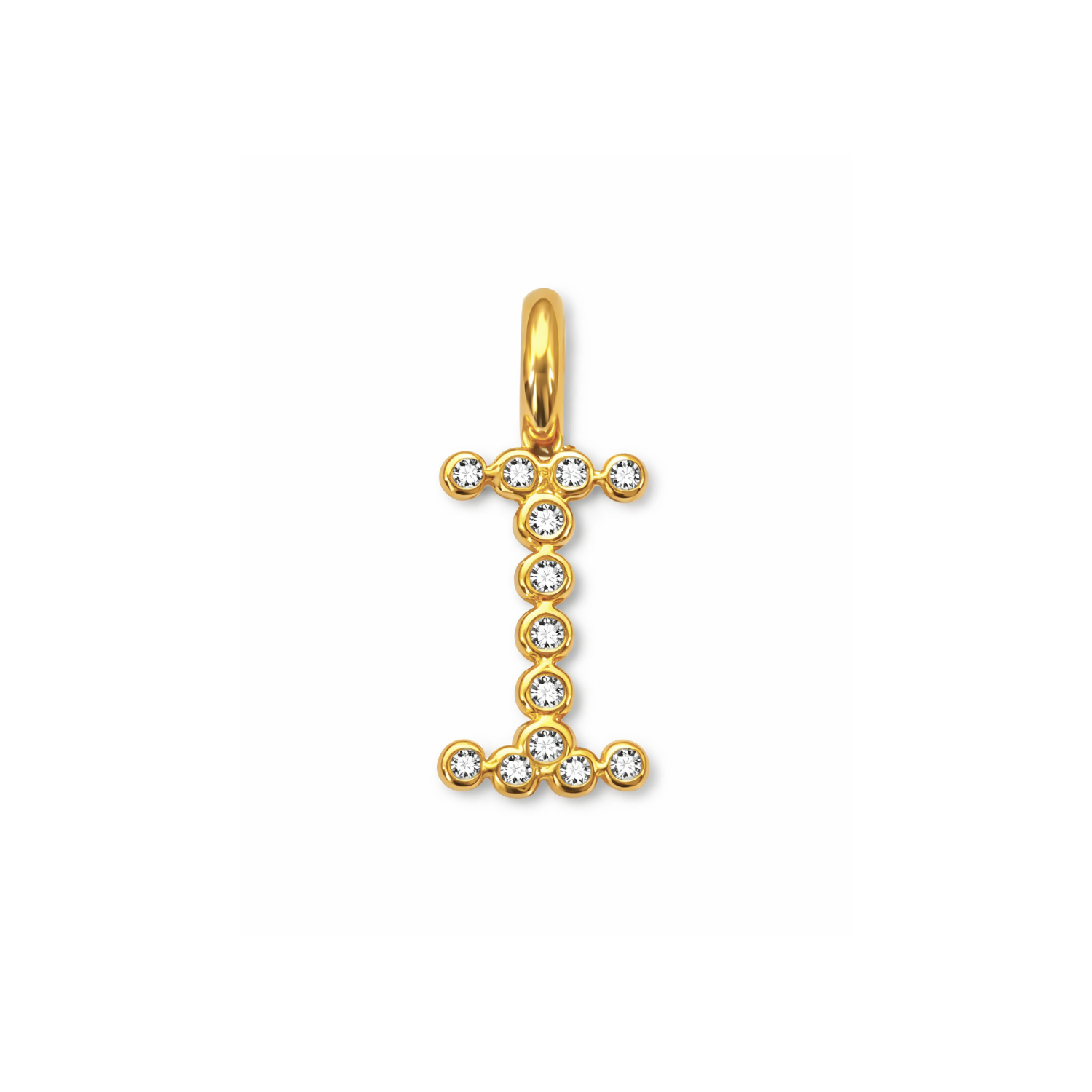 Shiny Letter Charm