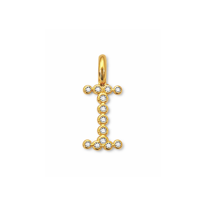Shiny Letter Charm