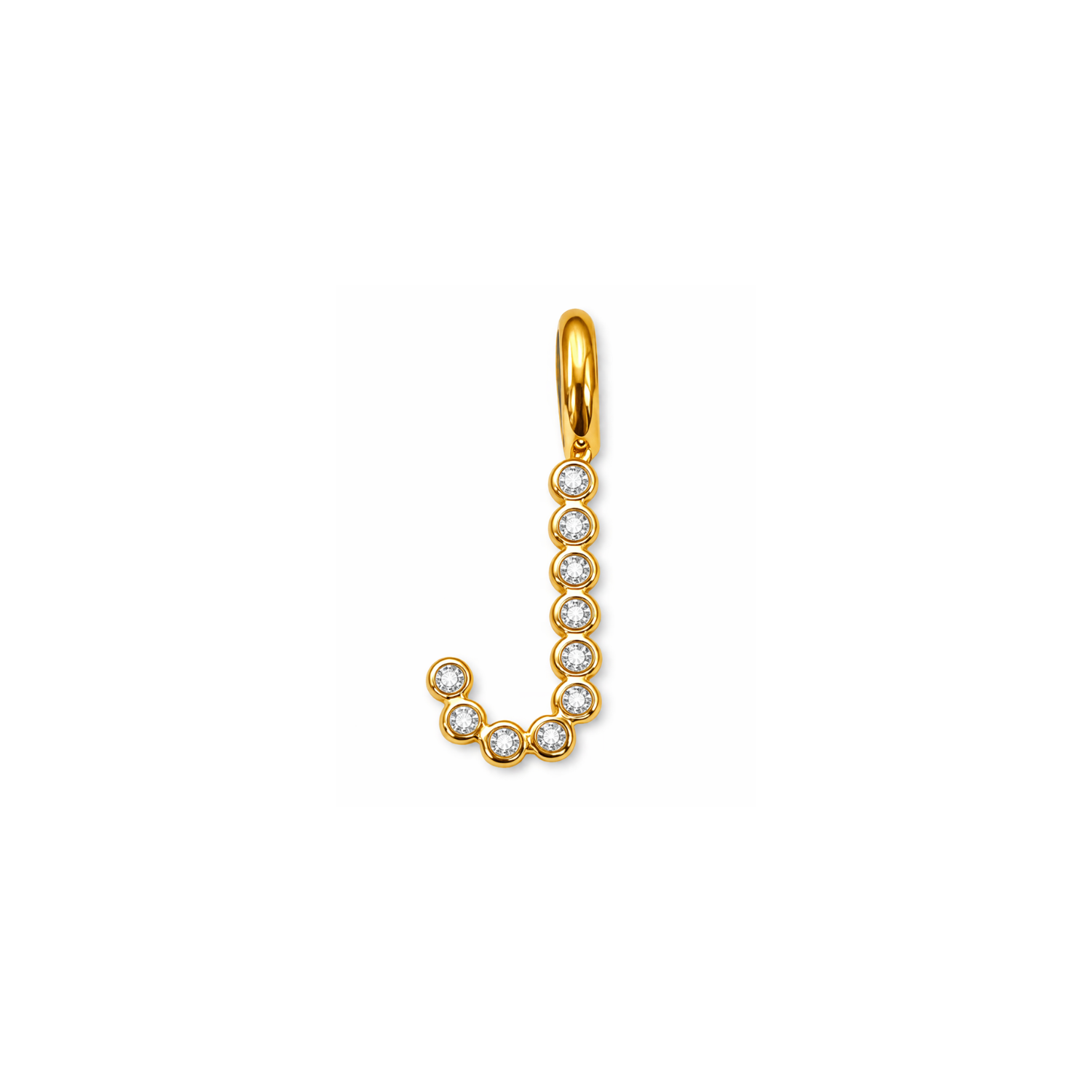 Shiny Letter Charm