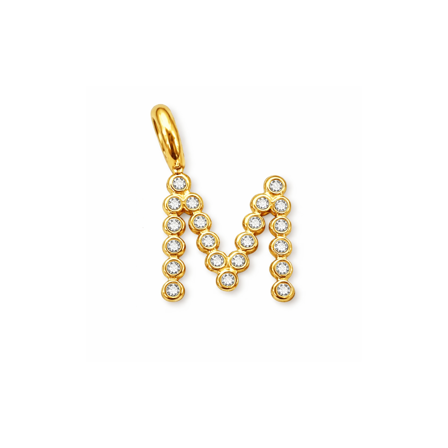 Shiny Letter Charm