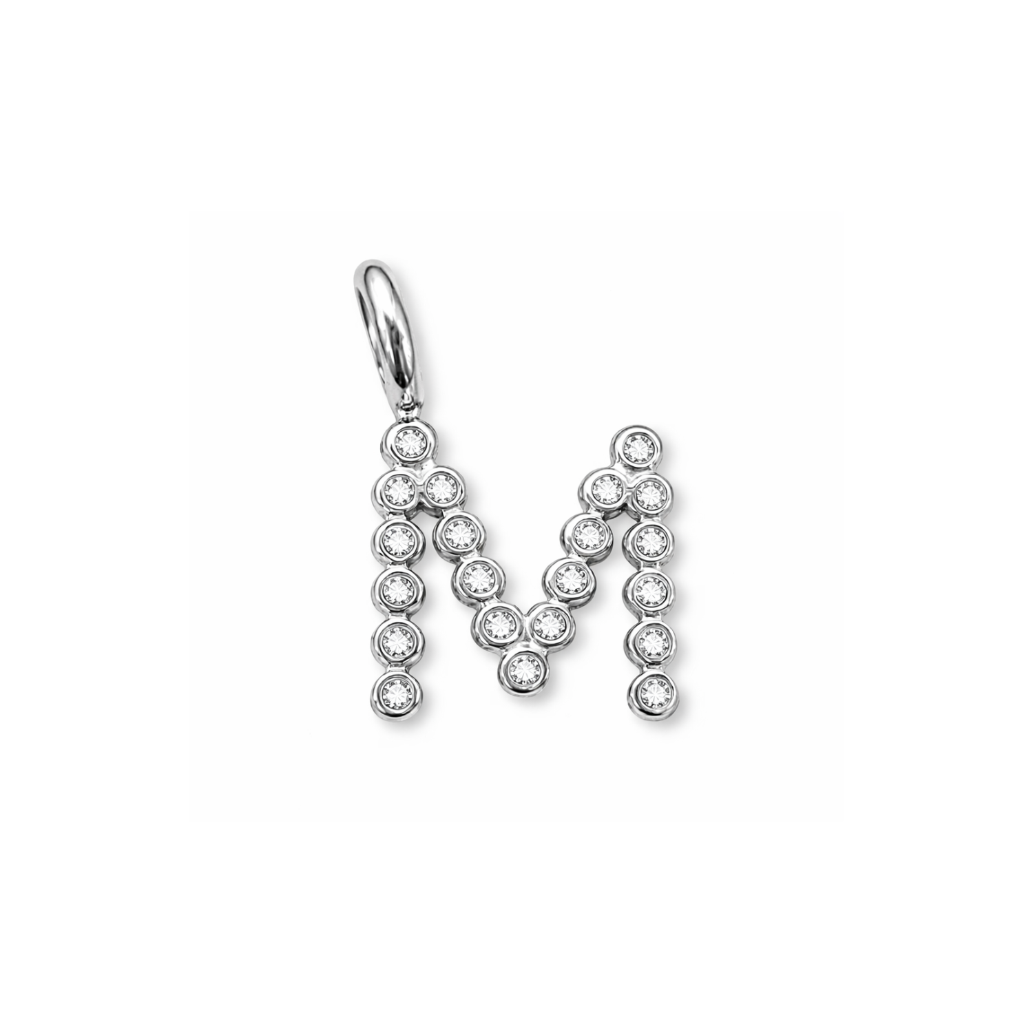 Shiny Letter Charm