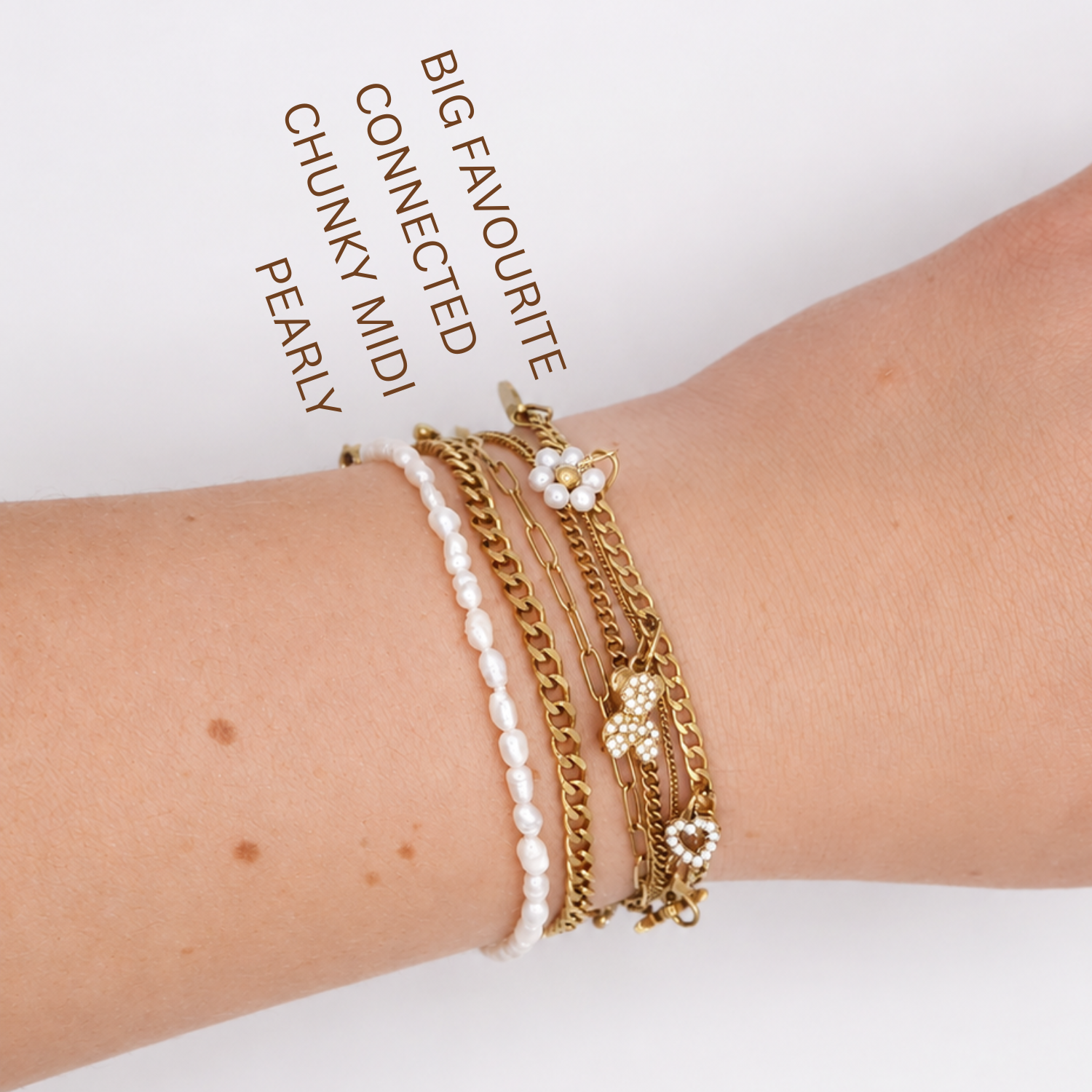 Build your own | Pearly Armband