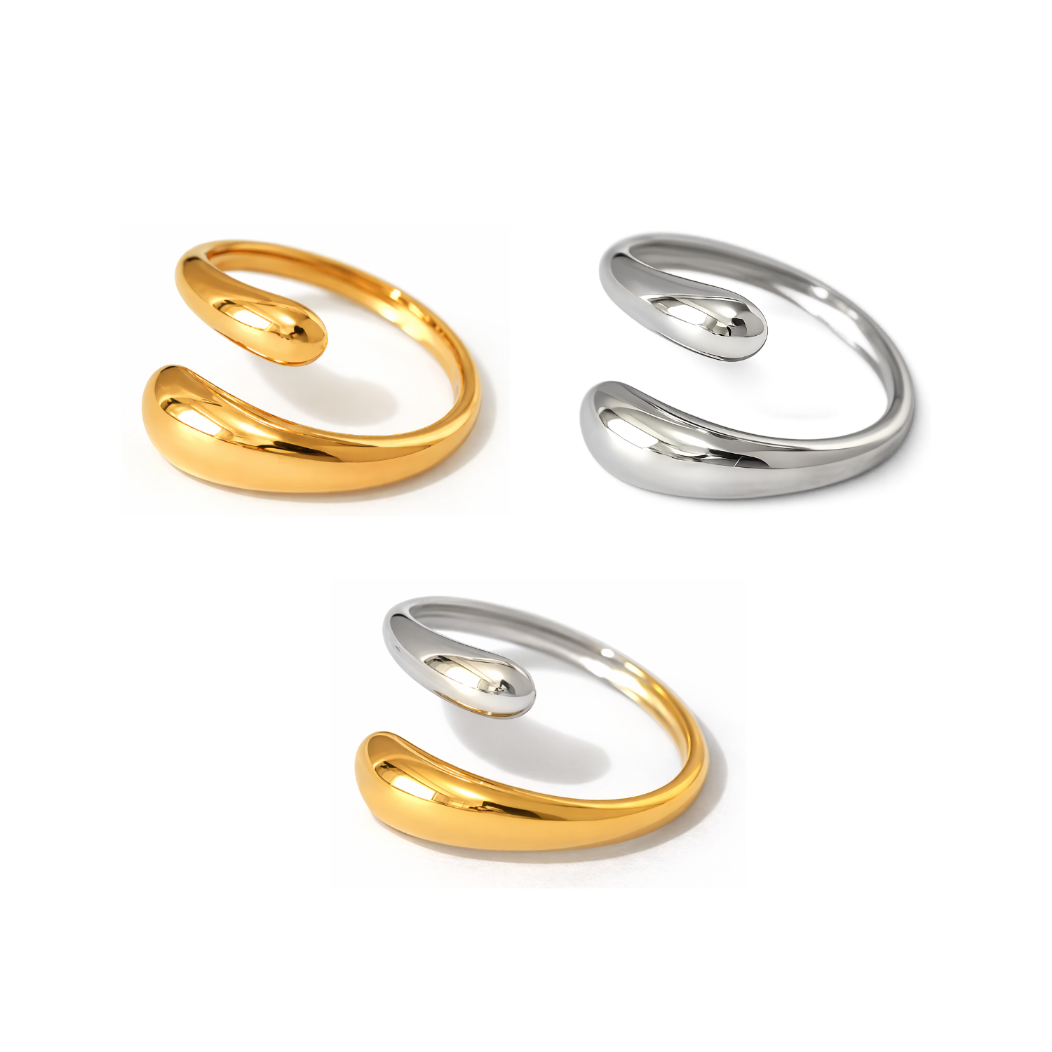 Crossover Ring | Größenverstellbar