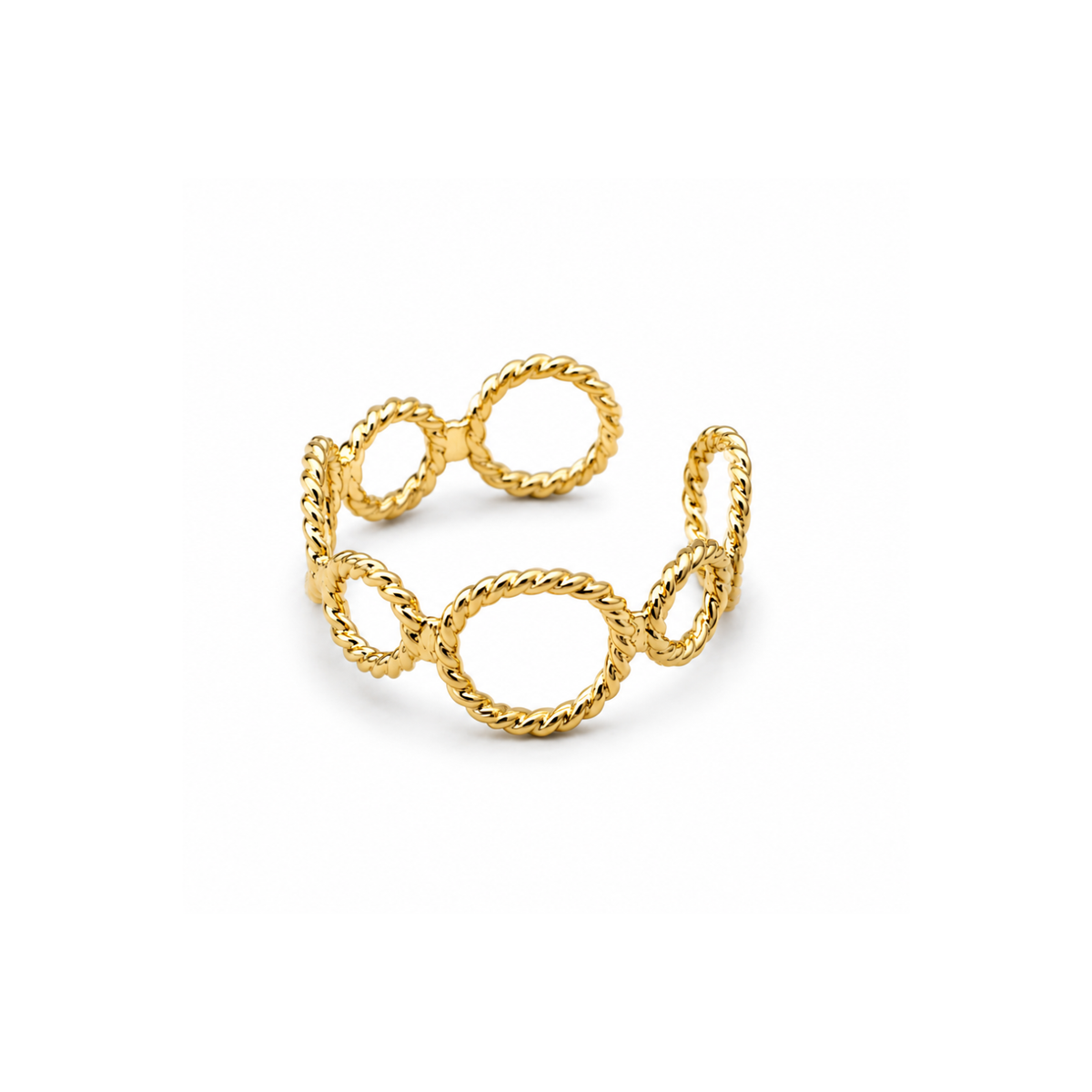 GOLDEN HOUR | Circle Ring | Größenverstellbar