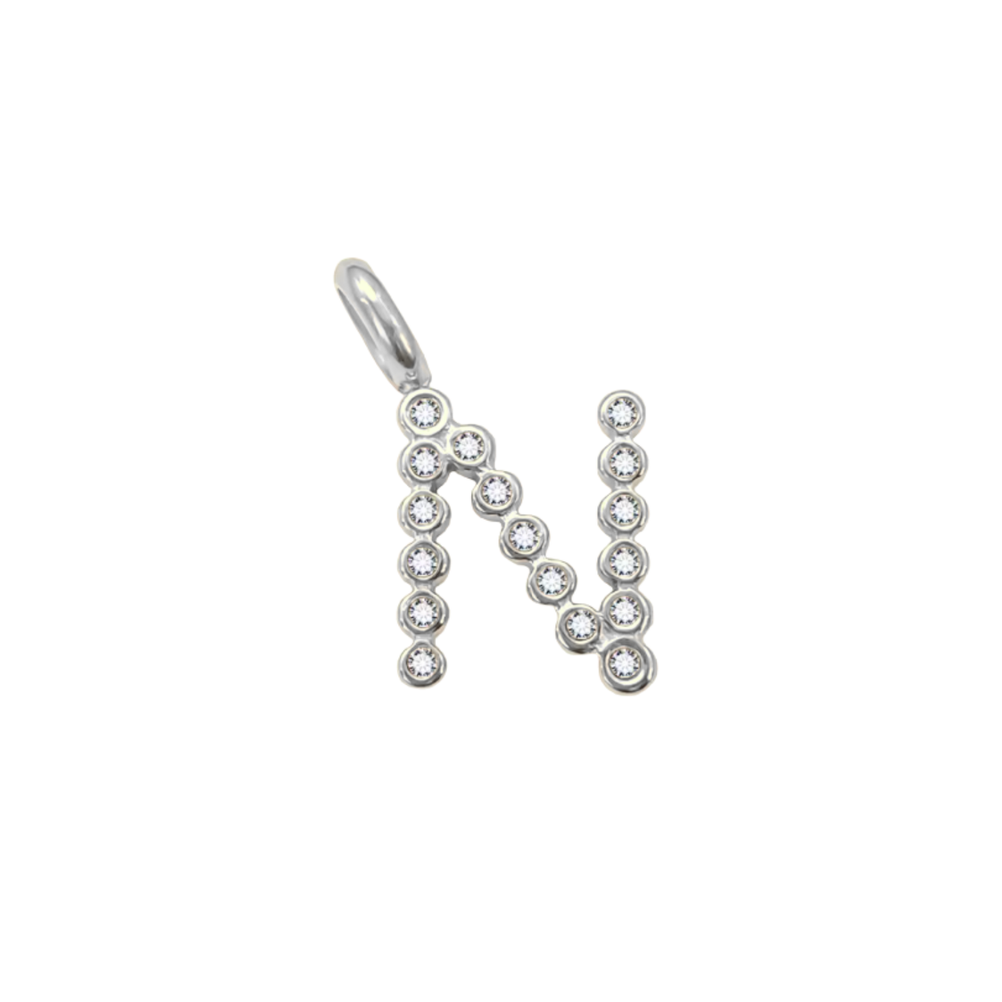 Shiny Letter Charm