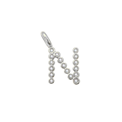 Shiny Letter Charm