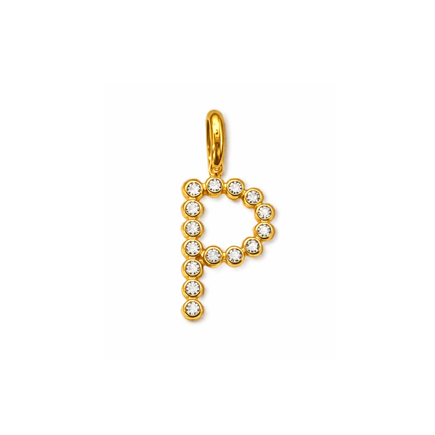 Shiny Letter Charm