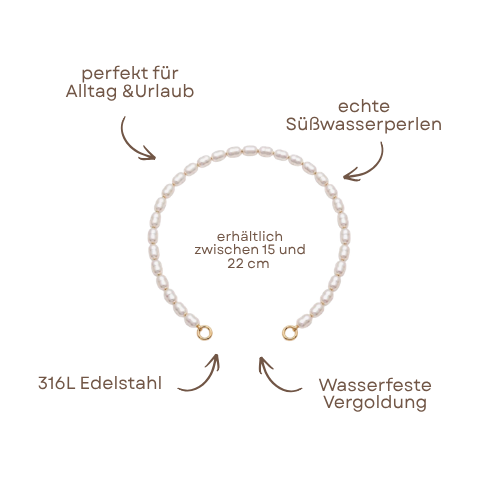 Build your own | Pearly Armband