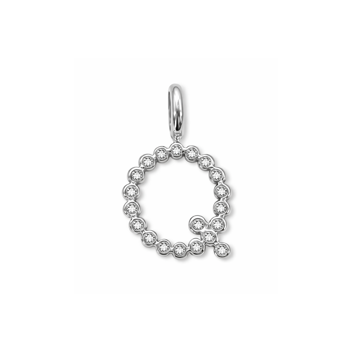 Shiny Letter Charm