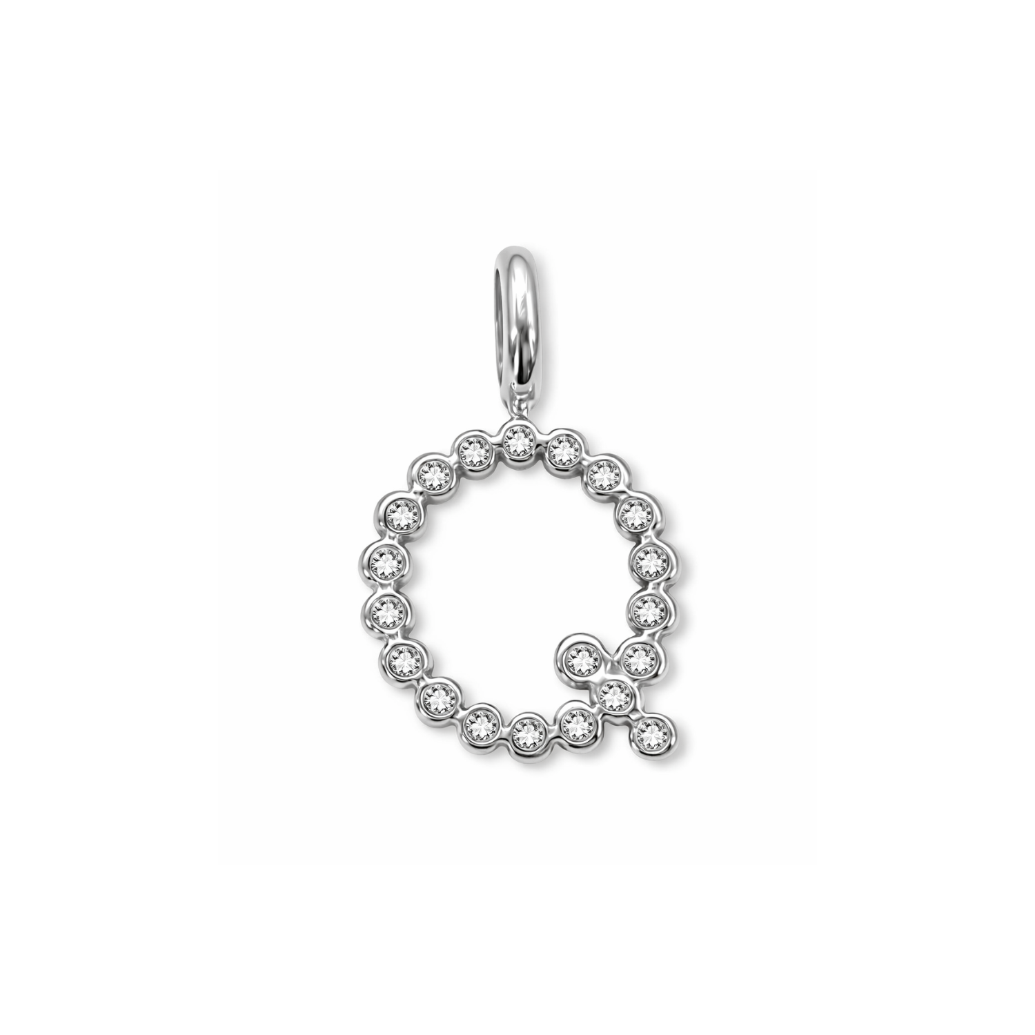 Shiny Letter Charm