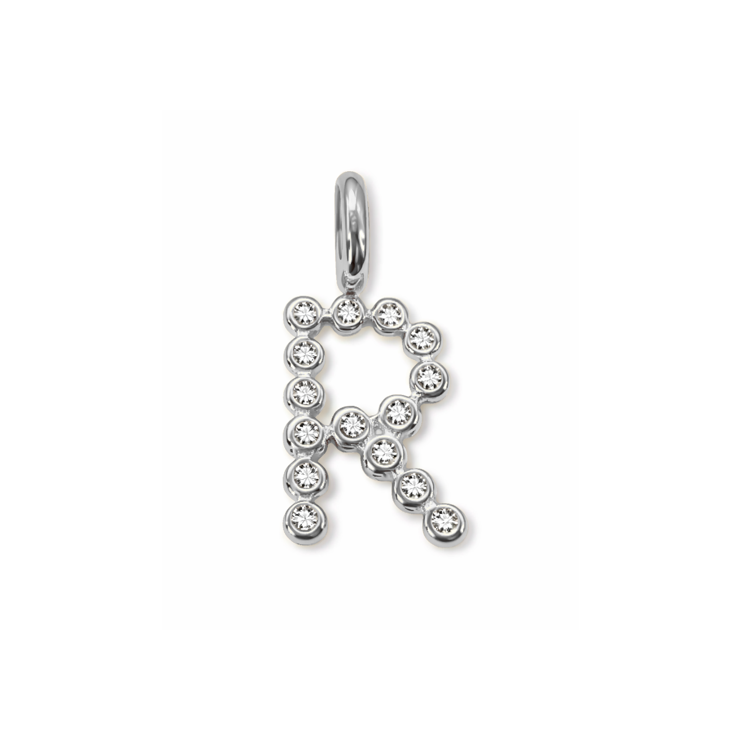 Shiny Letter Charm