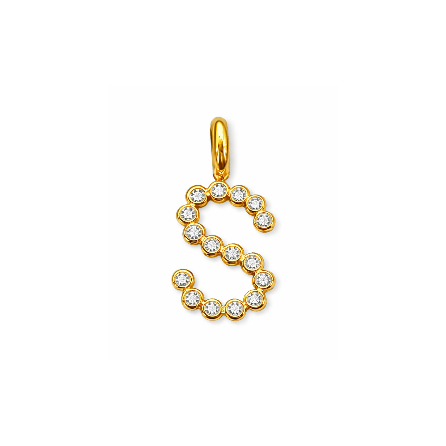 Shiny Letter Charm