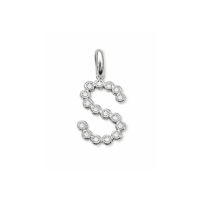 Shiny Letter Charm