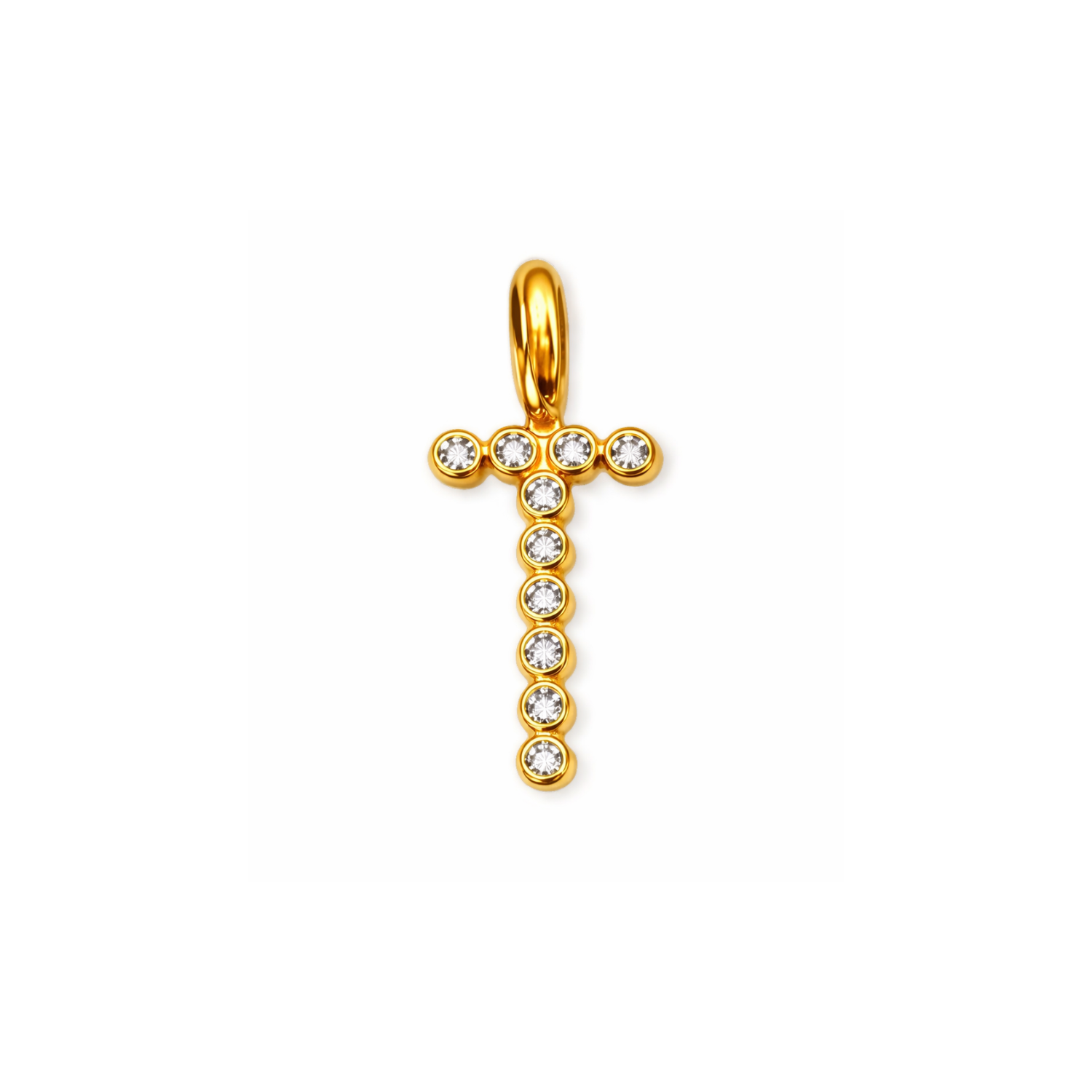 Shiny Letter Charm