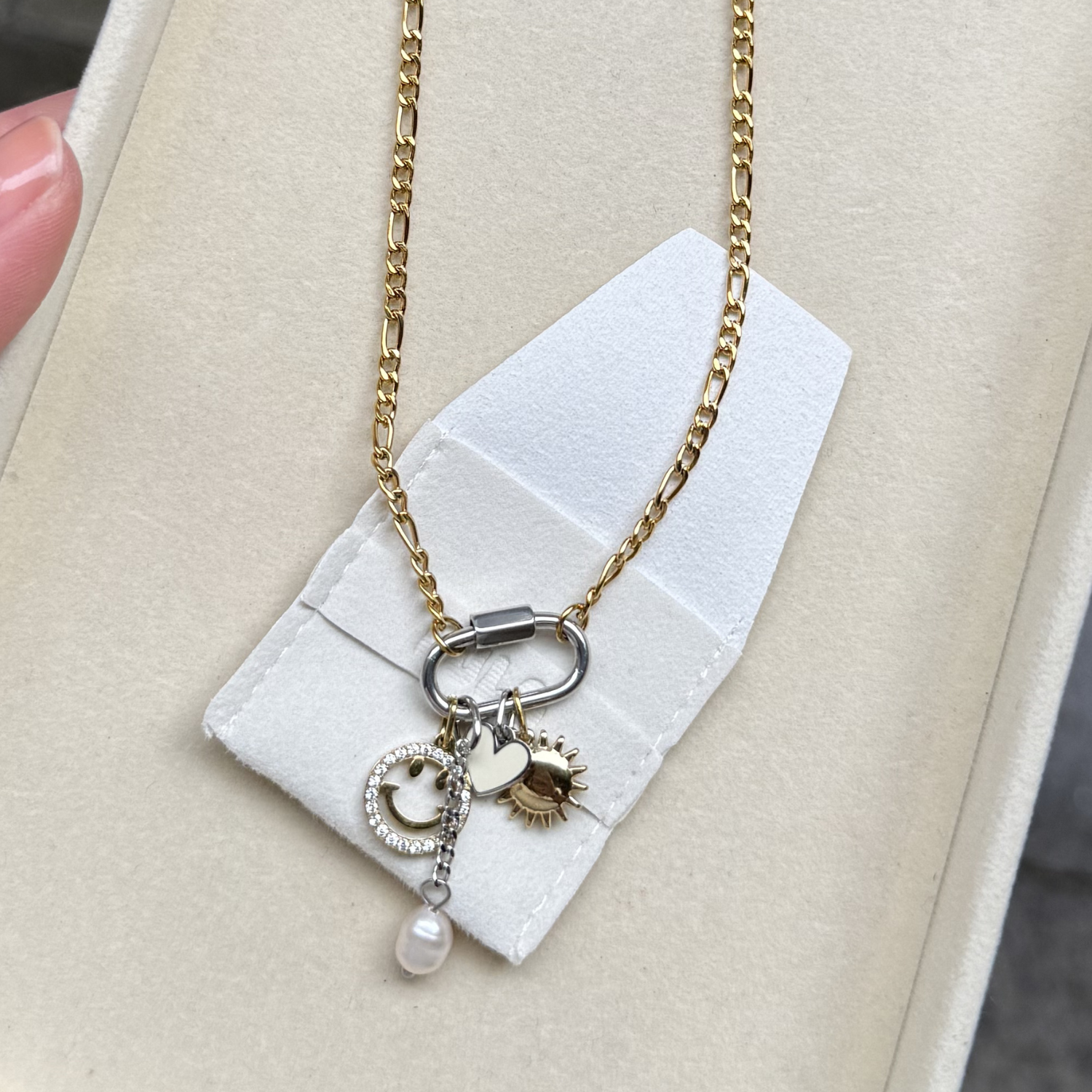 Elegant Pearl Charm