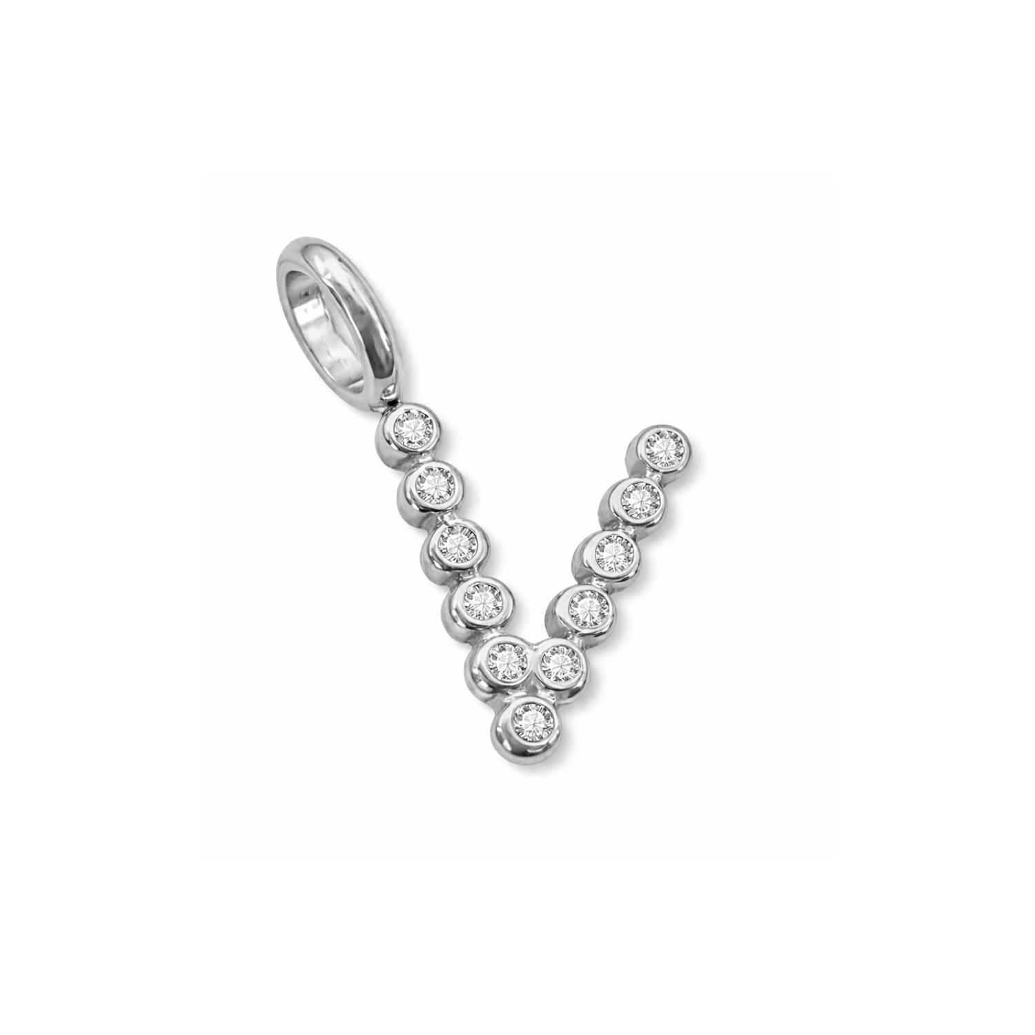 Shiny Letter Charm