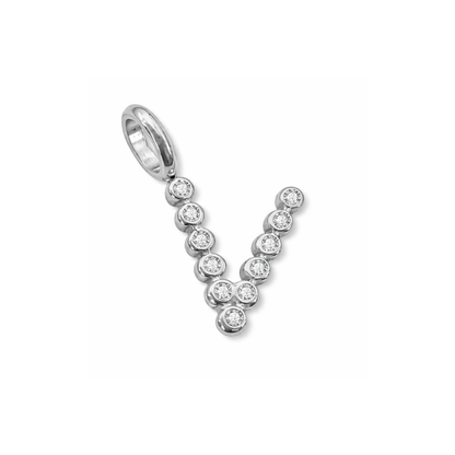 Shiny Letter Charm