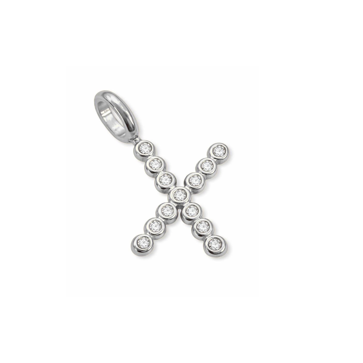 Shiny Letter Charm