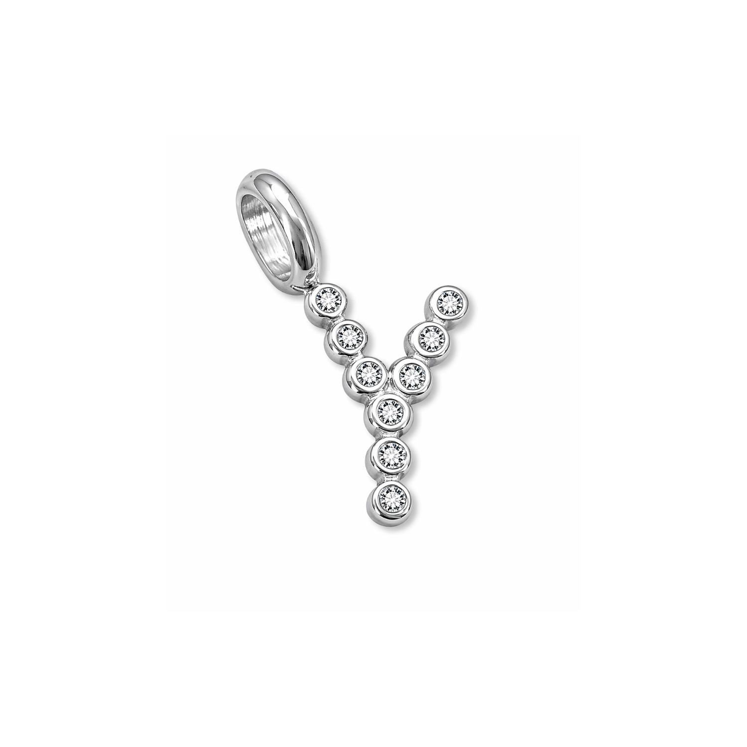 Shiny Letter Charm