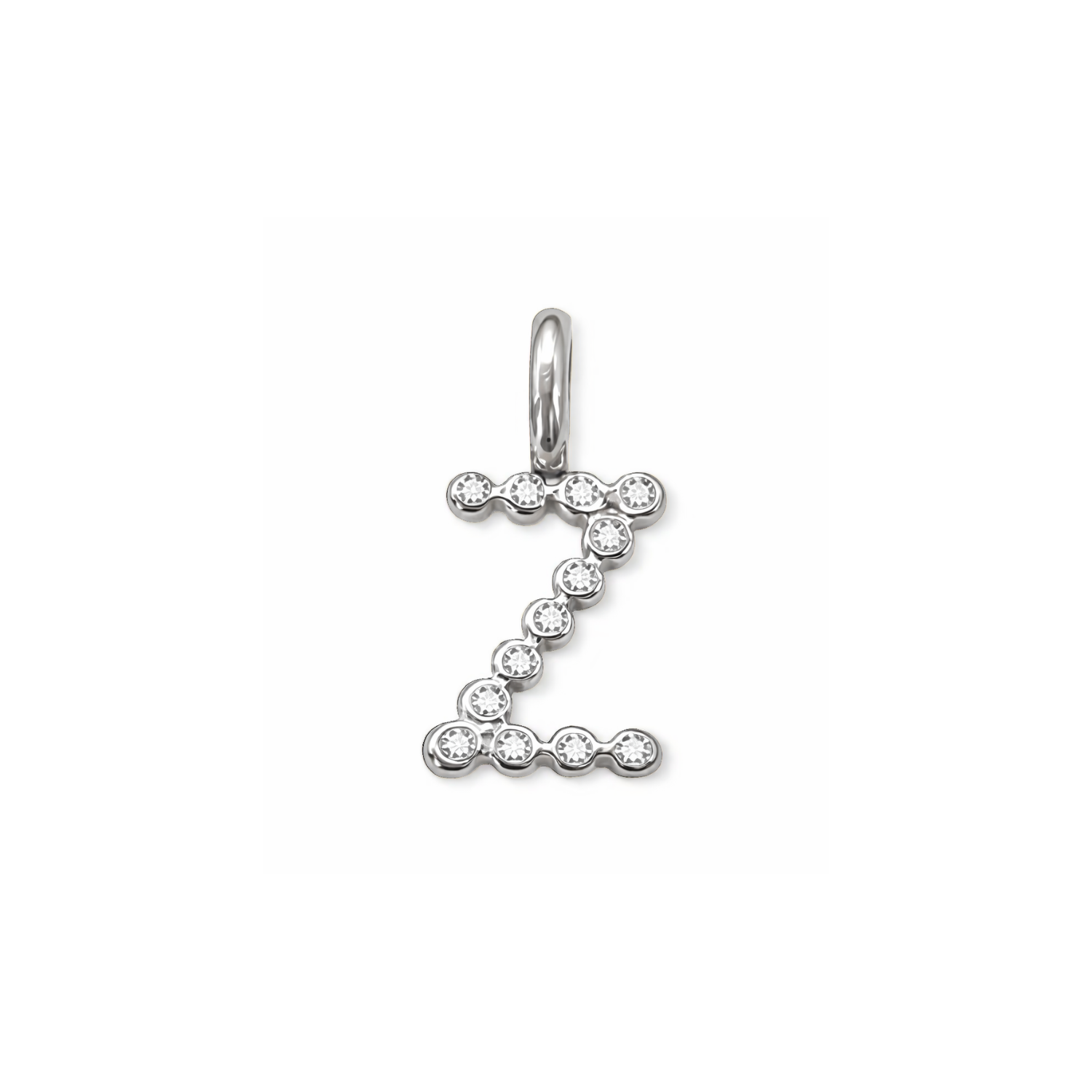 Shiny Letter Charm