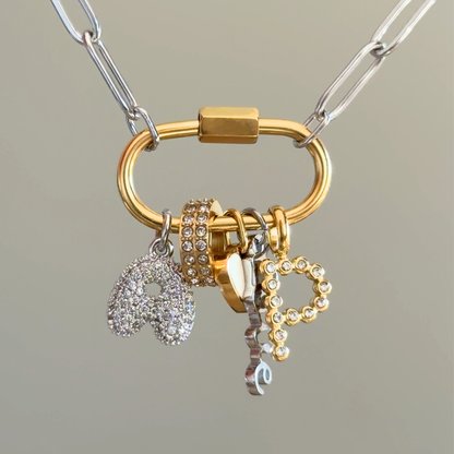 Shiny Letter Charm