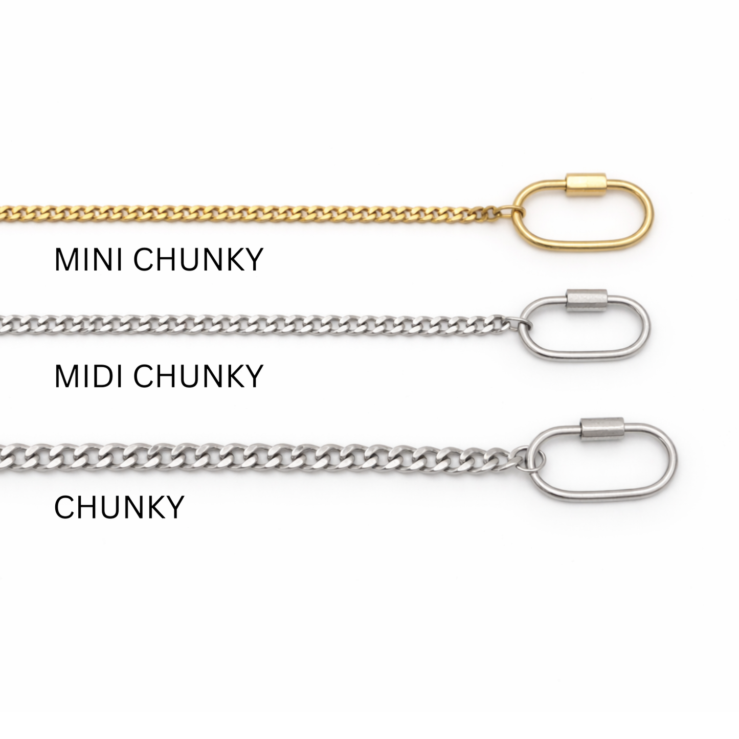 Build your own | Mini Chunky Kette in Wunschlänge