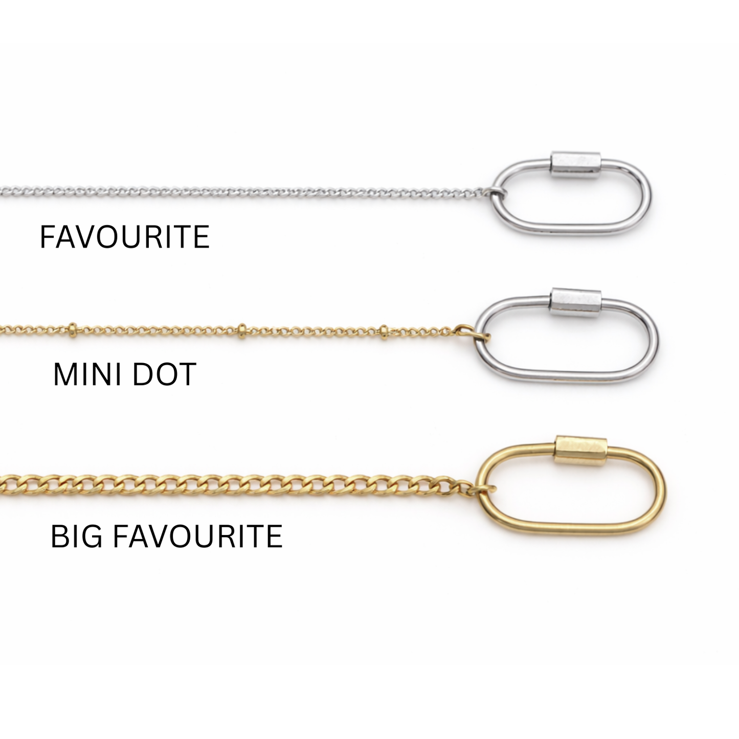 Build your own | Favourite Kette in Wunschlänge