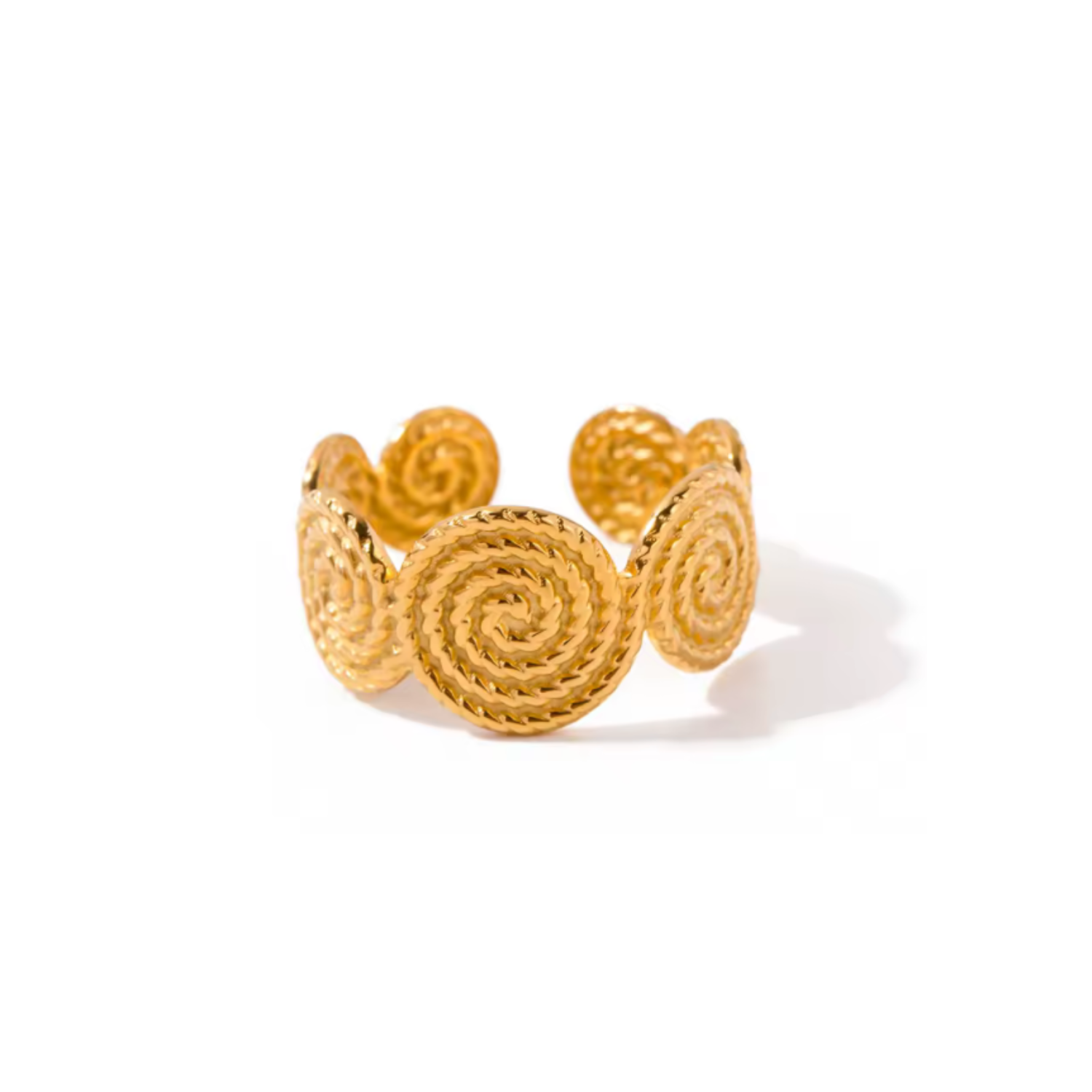 Summer Spiral Ring | Größenverstellbar
