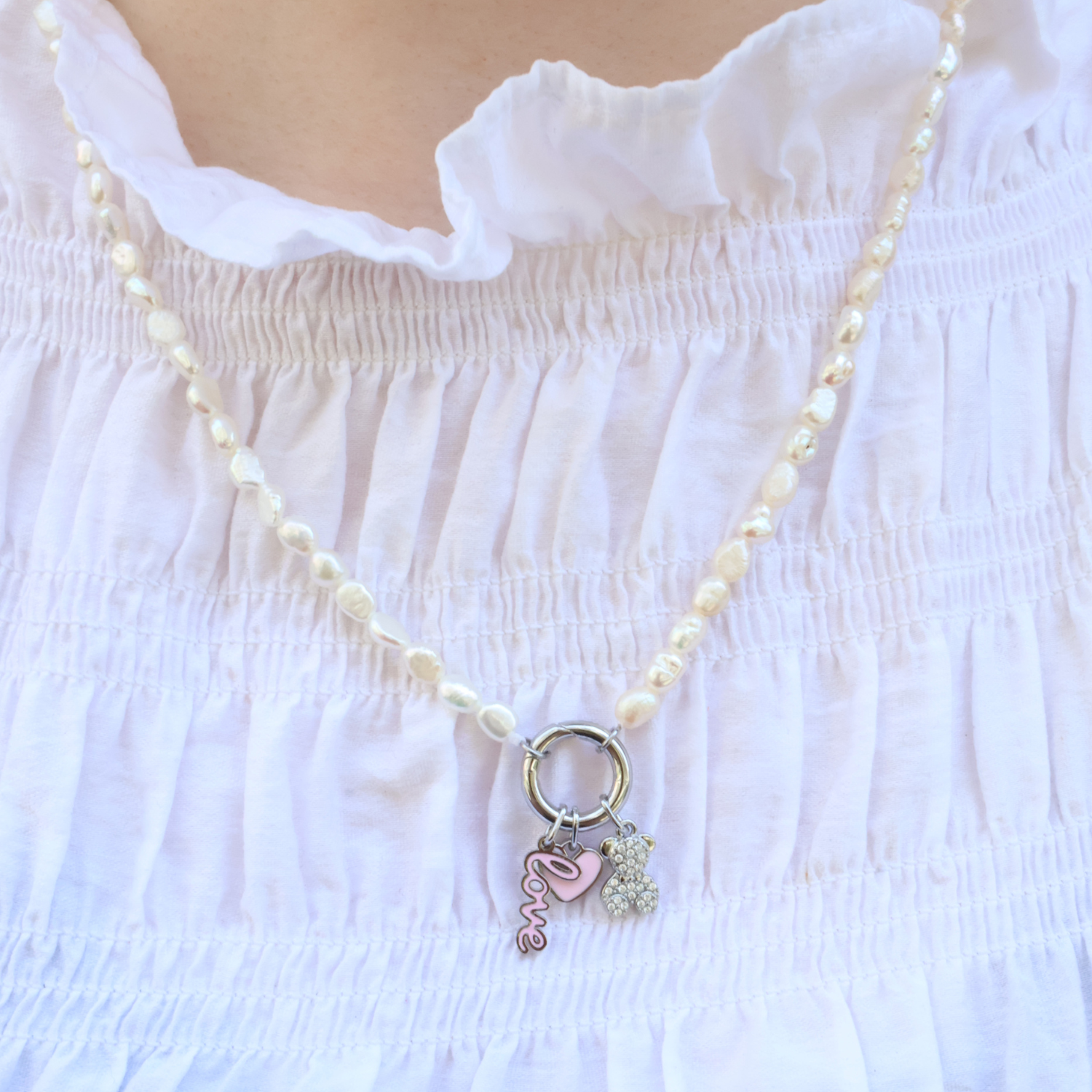 LULO love Charm | Rose Quartz