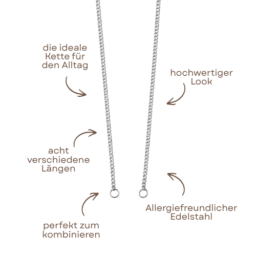 Build your own | Chunky Midi Kette in Wunschlänge