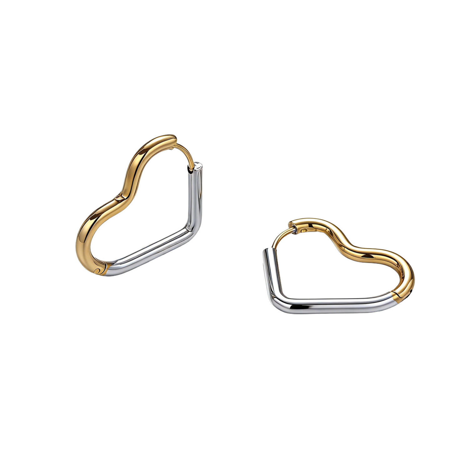 Build your own - Heart Hoops Bicolor