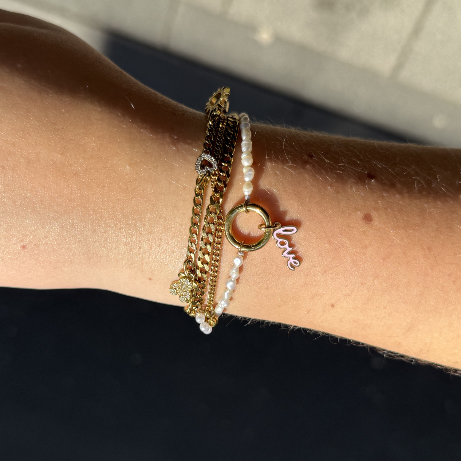 LULO love Charm | Rose Quartz